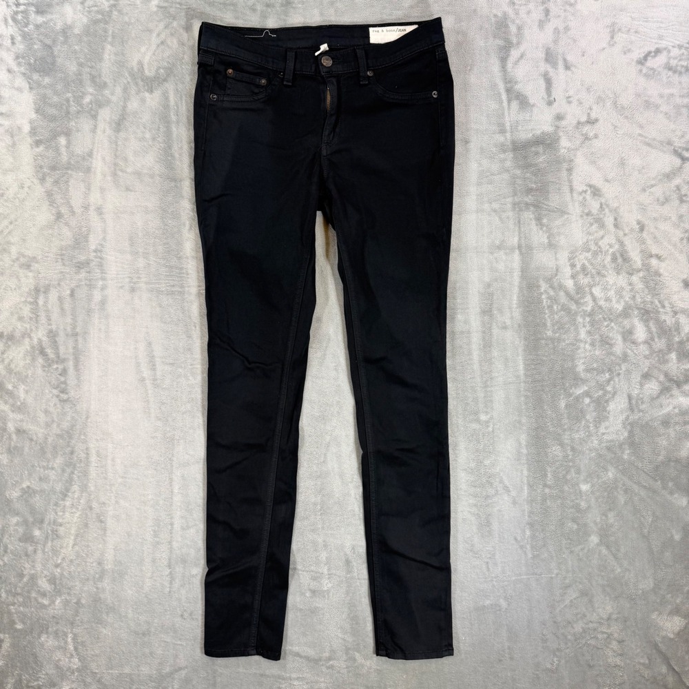 Rag & Bone Legging‎ Jeans Women's Size 28 Black Denim Pants